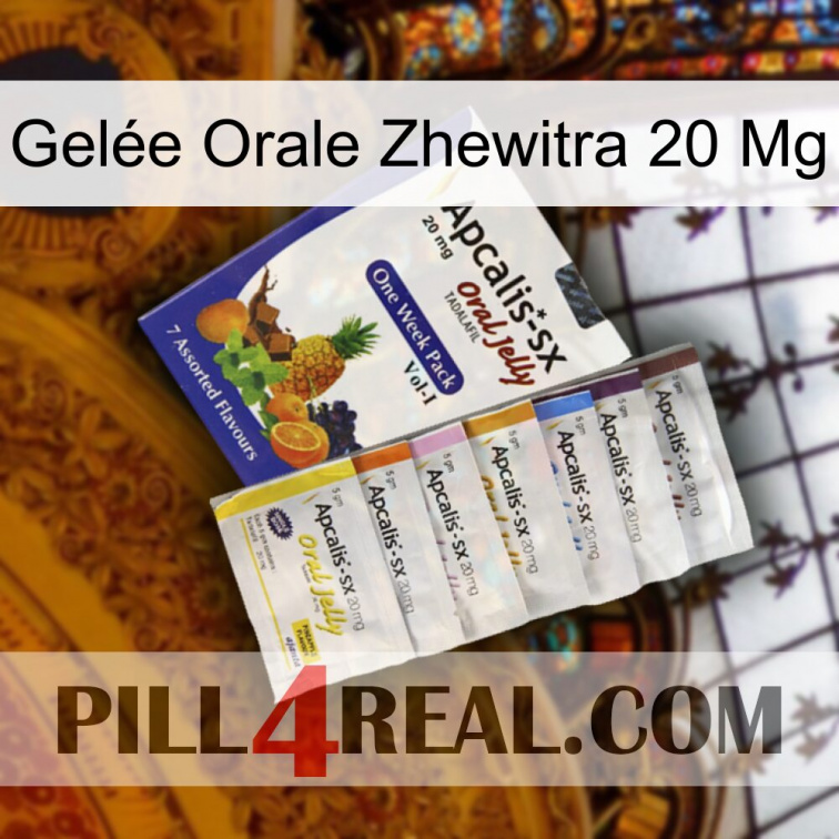 Gelée Orale Zhewitra 20 Mg 11